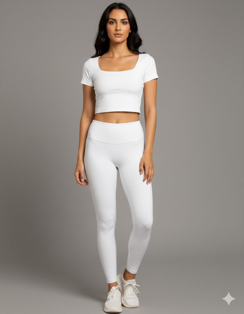 Croptop Square Neck